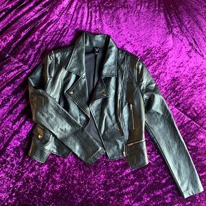WINDSOR faux leather jacket